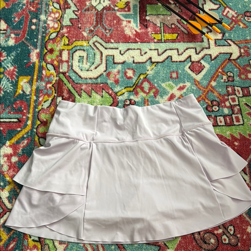 Athleta Lilac Ruffled Tennis Skort